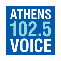 102.5 Athens Voice Logo